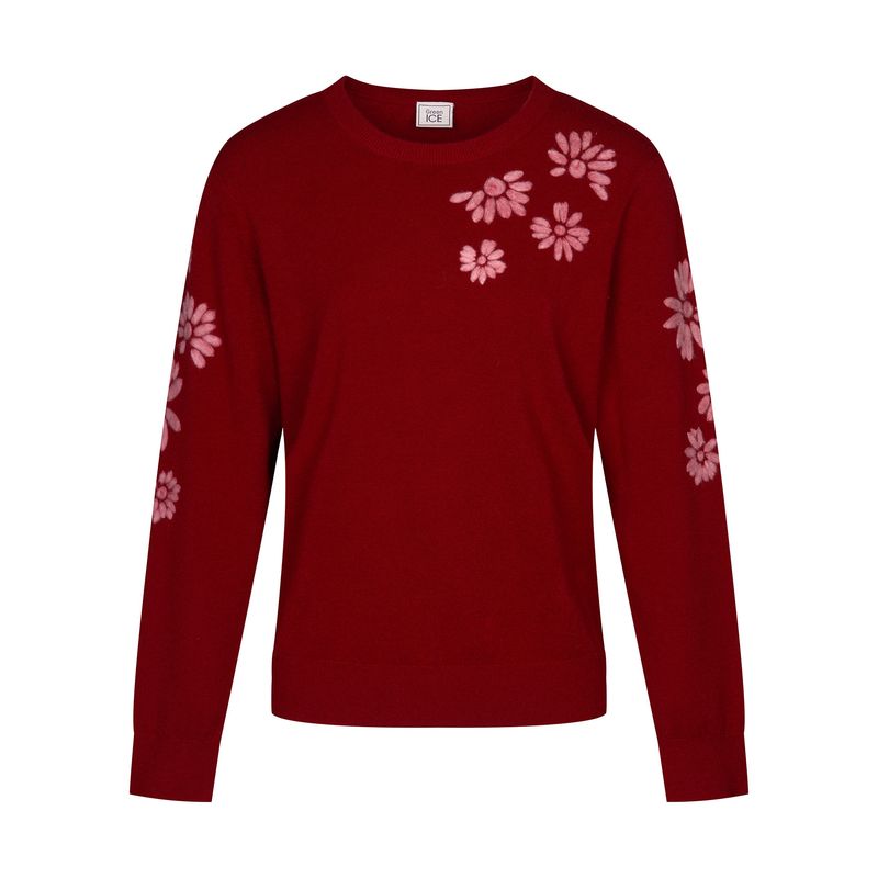 Green Ice Delonix Pull Bordeaux