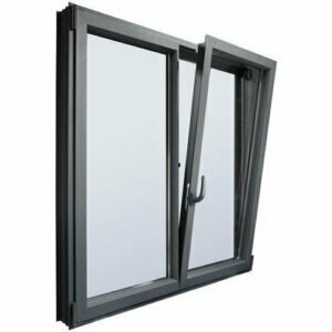 Zweiteilige Aluminiumfenster