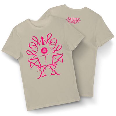 MOTELX 2025 - Bloom of Shadows | Pink - Natural Tee