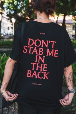 Don’t Stab Me In The Back