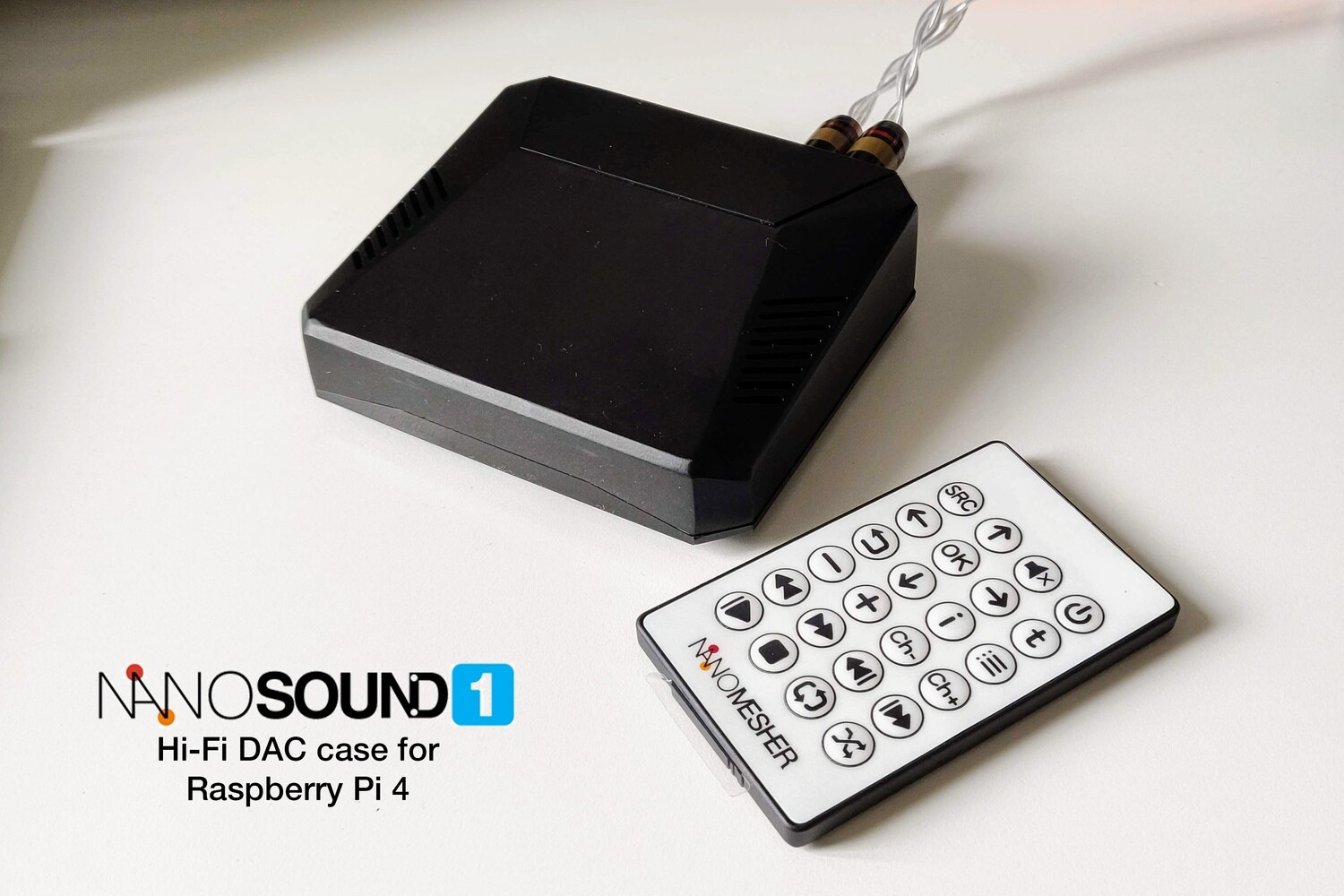 NanoSound ONE - Hi-Fi DAC Case for Raspberry Pi