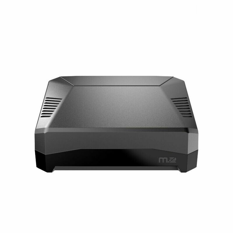 Argon ONE M.2 Case for Raspberry Pi 4 (Aluminum Case with M.2 SSD support, Two Full-Sized HDMI, Power Button, Cooling Fan &amp; IR Support)