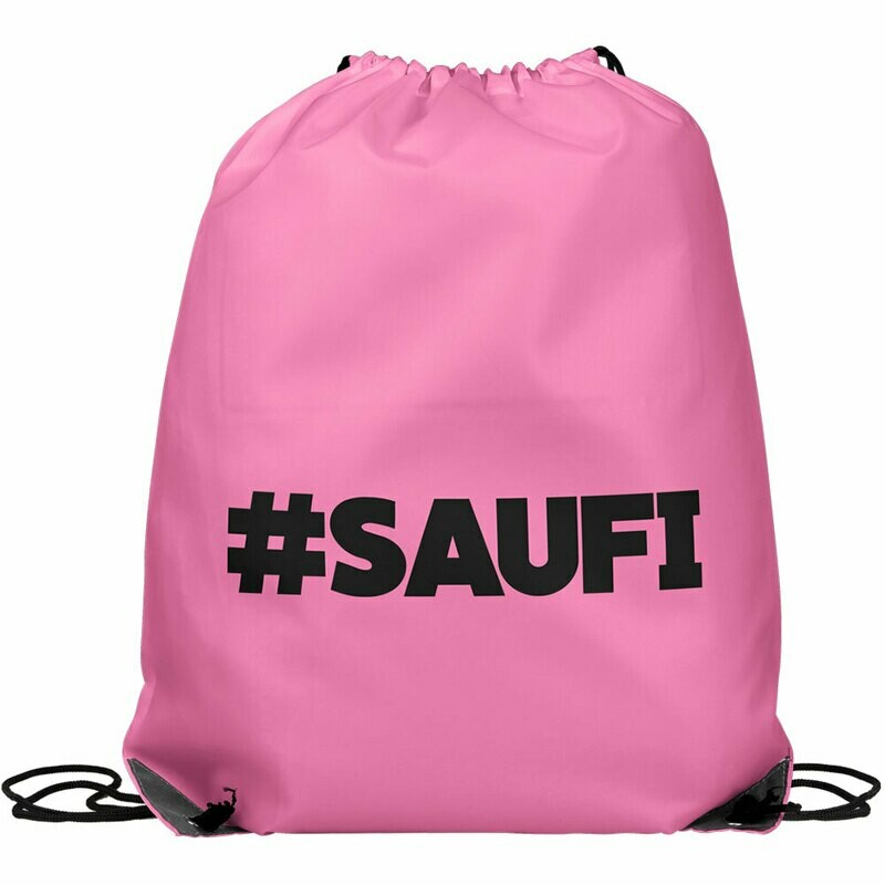 #SAUFI Festival Bag (Farbe Rosa/Schwarz)