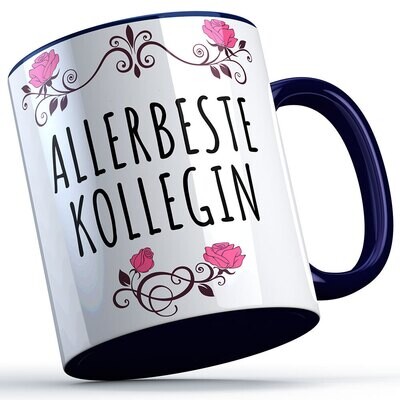 Allerbeste Kollegin Tasse lustige Sprüchetasse (5 Varianten)