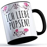 Ich liebe pupsen Tasse lustige Sprüchetasse (5 Varianten)