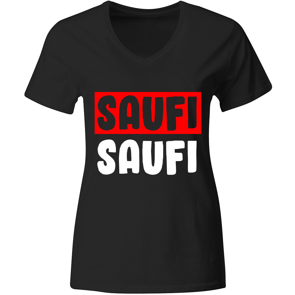"Saufi Saufi" T-Shirt (Damen, verschiedene Farben)