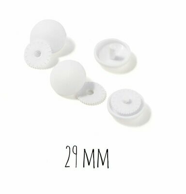 Boutons à recouvrir (29 mm - 4 pièces)