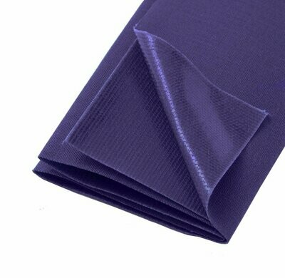 Pièce percale thermocollante bleu marine