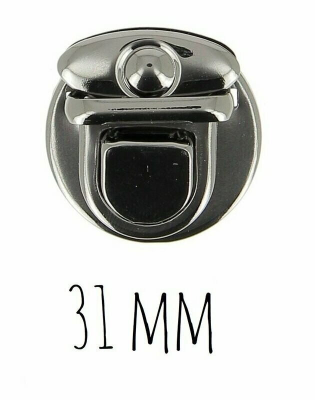 Boucle cartable noire (31 mm)