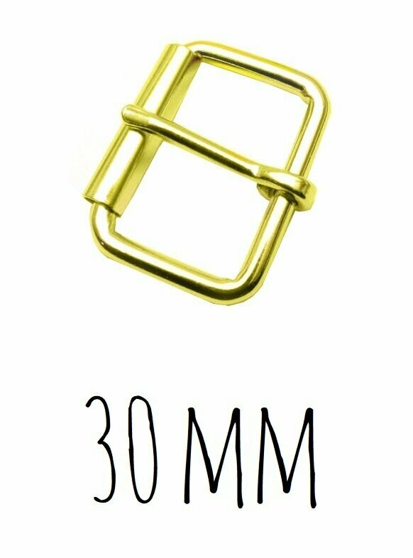 Boucle ceinture doré (30 mm)