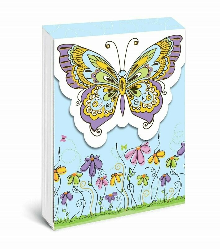 Bloc note papillon