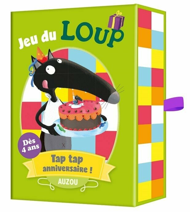 Jeu de carte DU LOUP TAP TAP ANNIVERSAIRE (dès 4 ans)