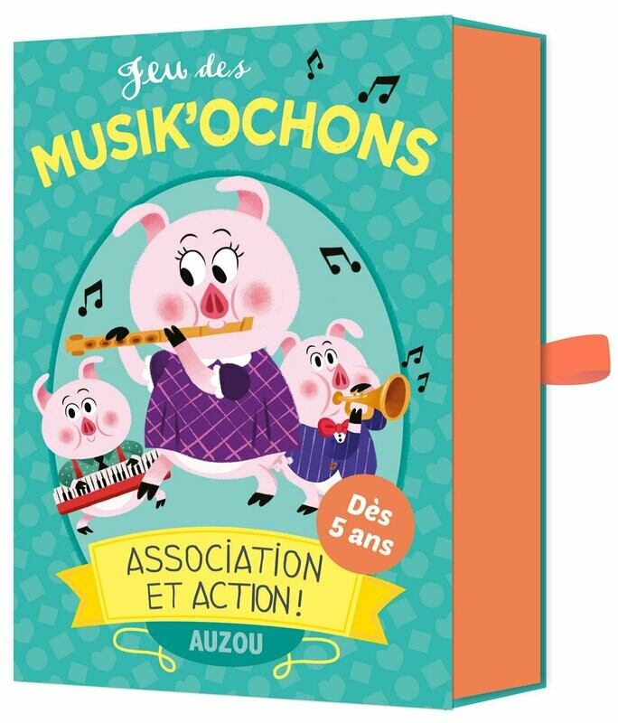 Jeu de carte MUSIK'OCHONS (dès 5 ans )