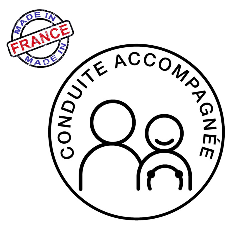 Disque "CA" conducteur accompagné réfléchissant magnétique Fabriqué en France