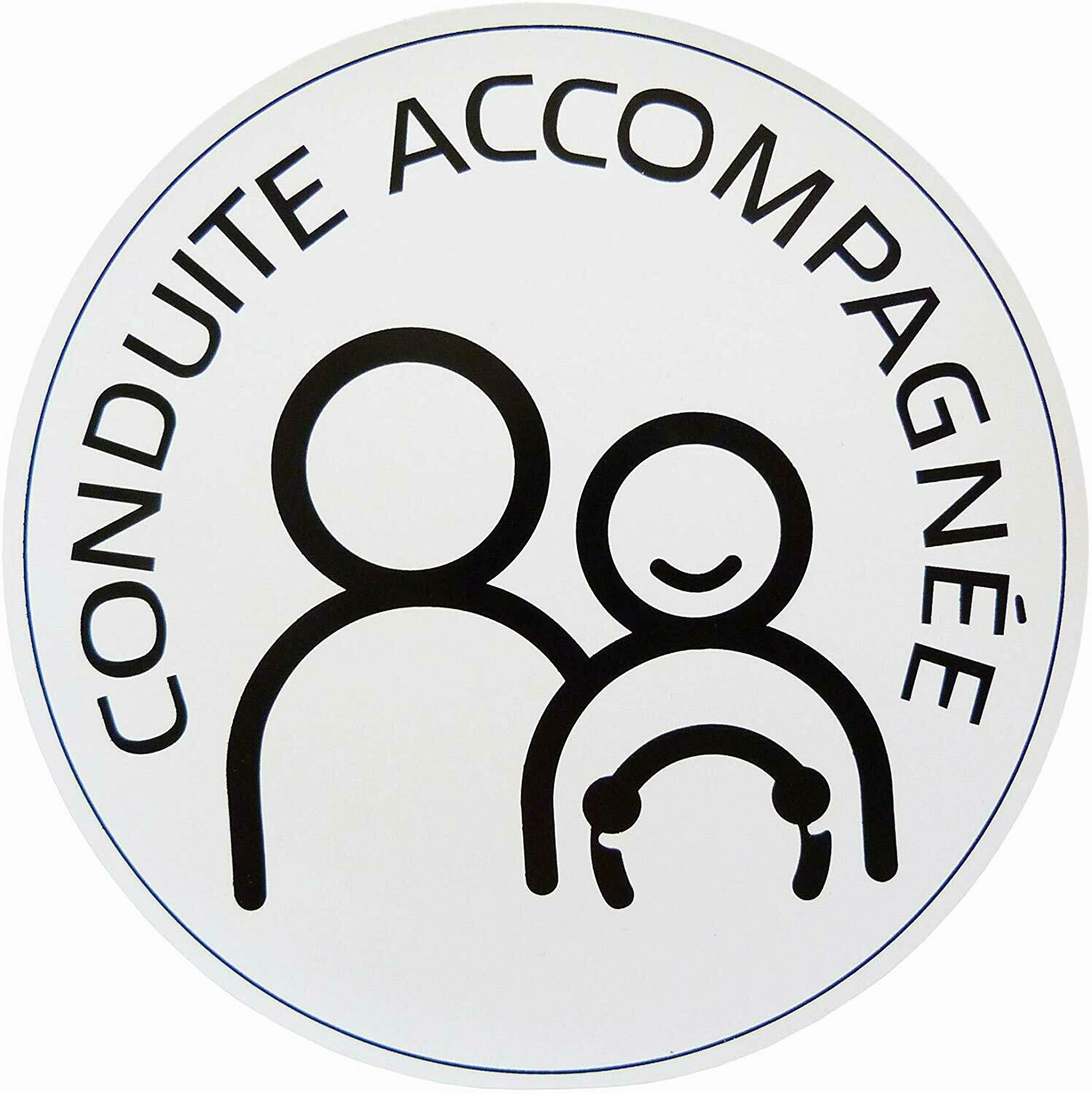 Disque "CA" jeune conducteur électrostatique