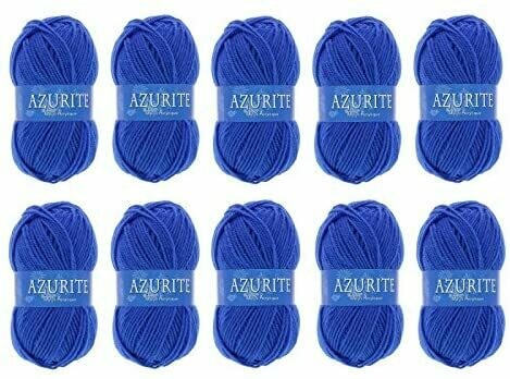 Pelotes azurite bleu  1338 (10 pièces)