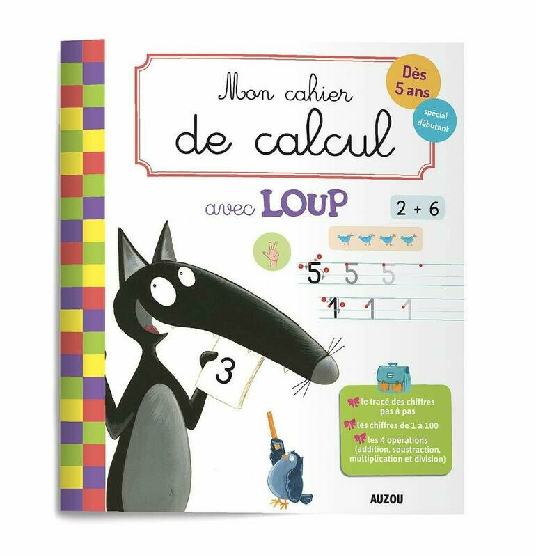 Mon cahier de calcul (40 pages) marque AUZOU
