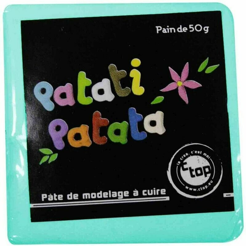 Pâte à modeler à cuire aqua  Patati Patata
