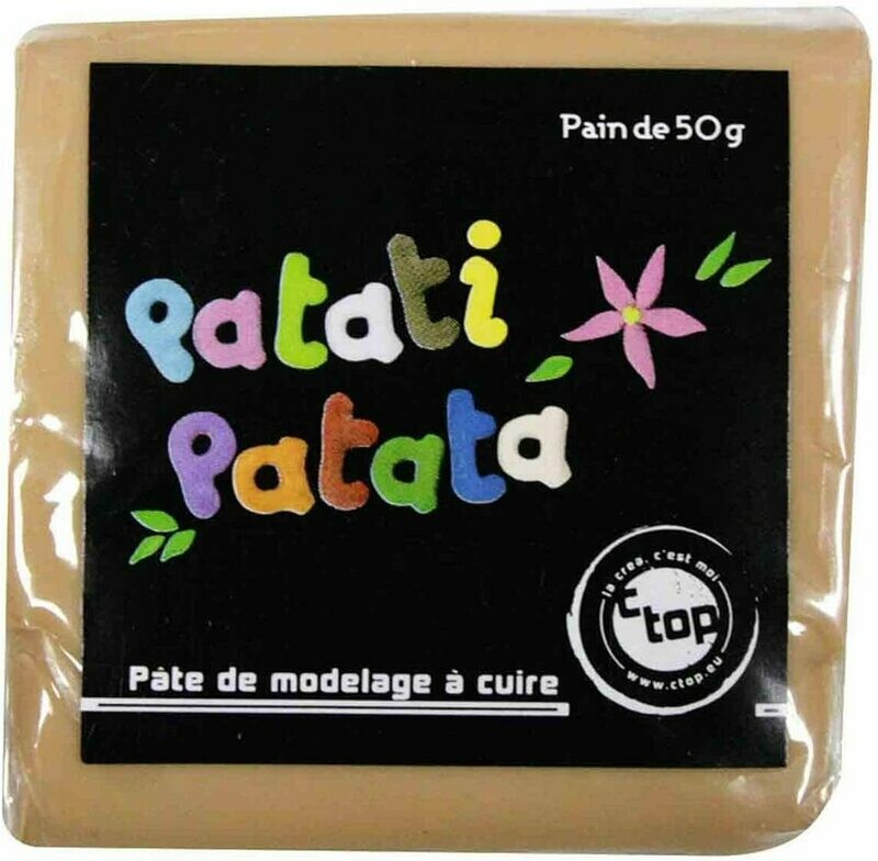 Pâte à modeler à cuire chair Patati Patata