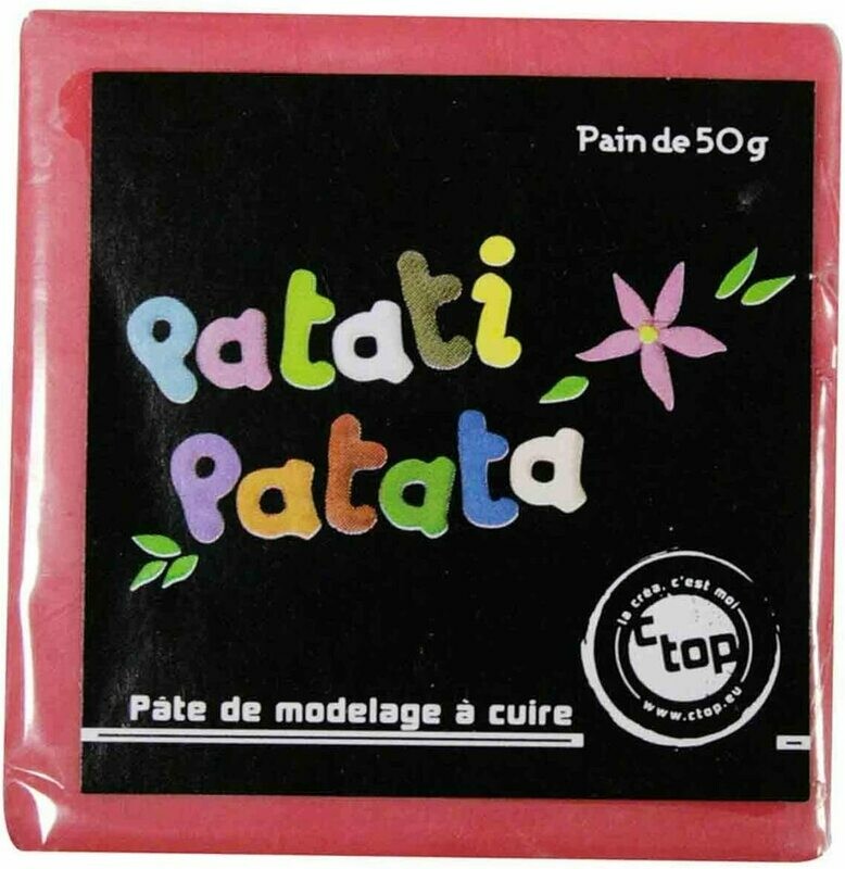 Pâte à modeler à cuire fraise Patati Patata