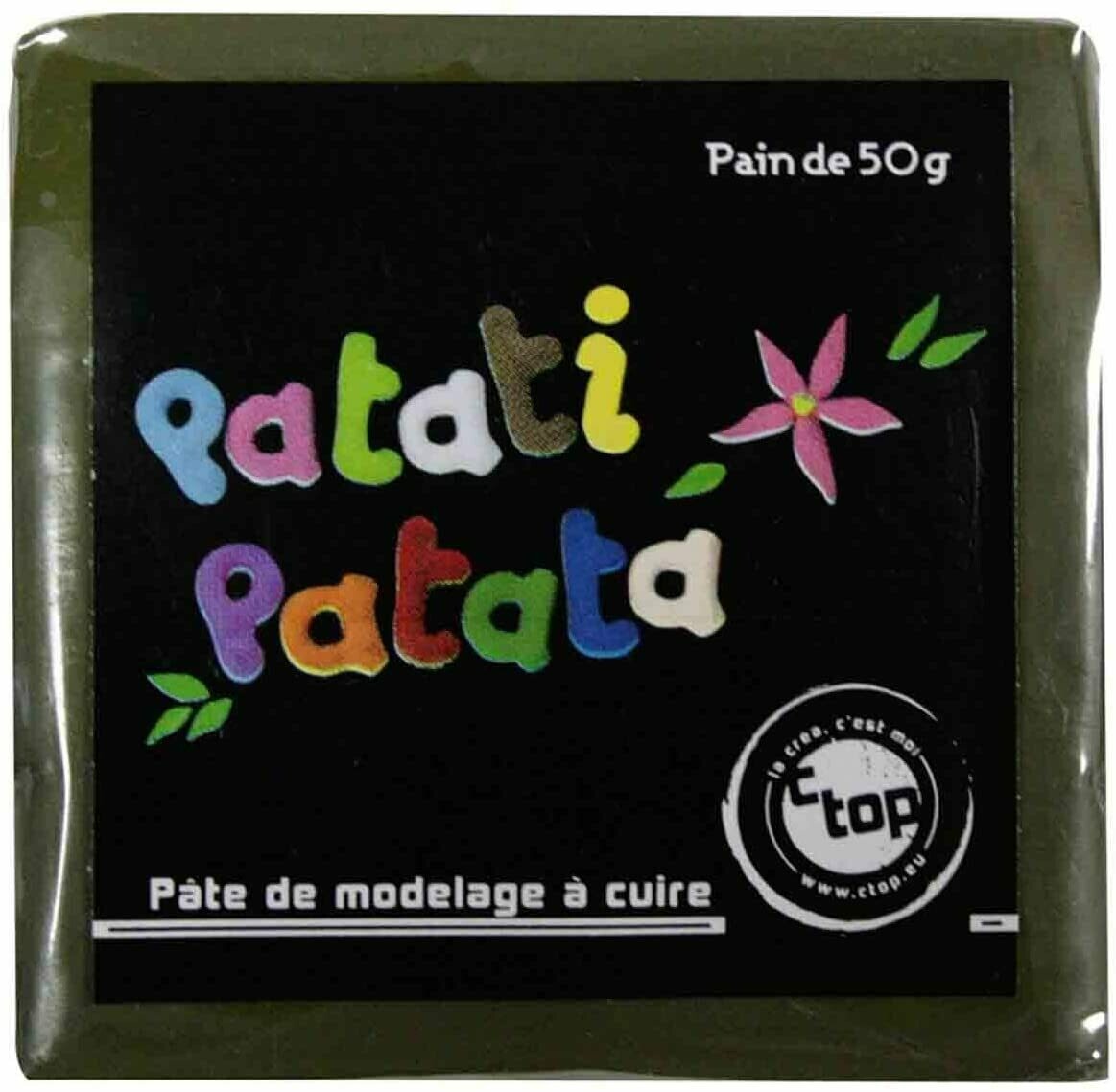 Pâte à modeler à cuire kaki Patati Patata