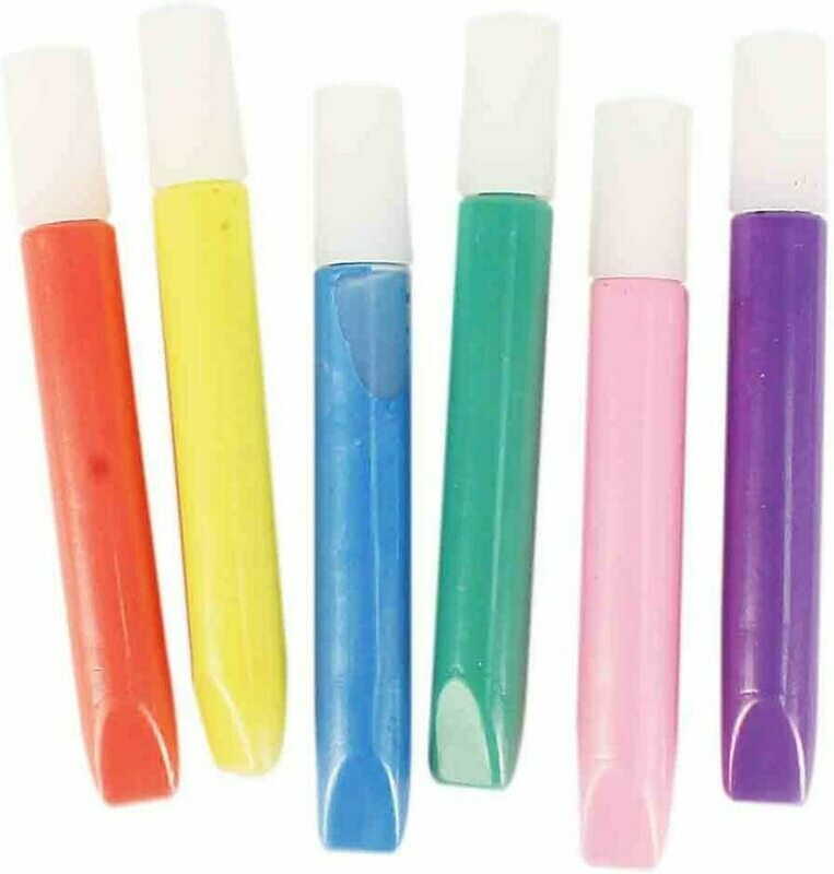 Stylo peinture 3D (6 couleurs nacrées)
