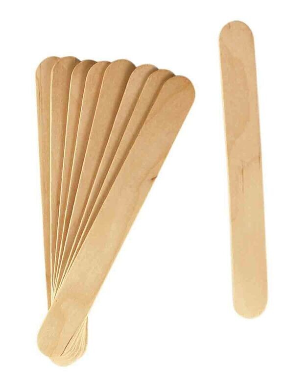 Bâtonnets de bois, languettes (50 pièces)