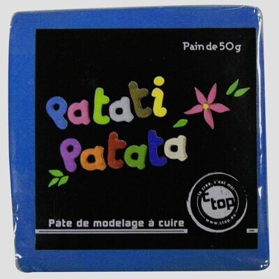 Pâte à modeler à cuire bleu ROI Patati Patata