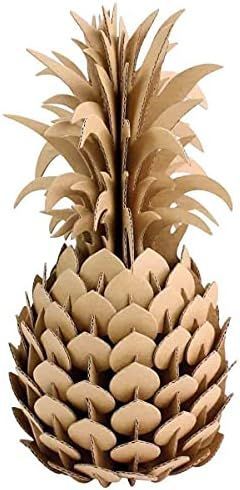 Ananas à assembler en carton grand modèle
