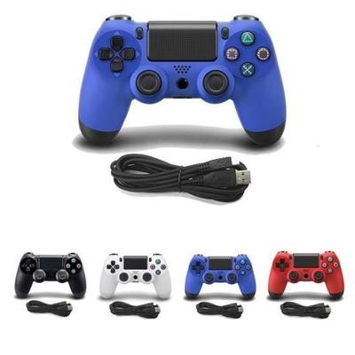 Manette Gaming Filaire compatible PS4 DualShock bleu