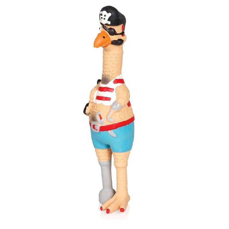 Pirate Turkey 23cm with unique sound NON TOXIC