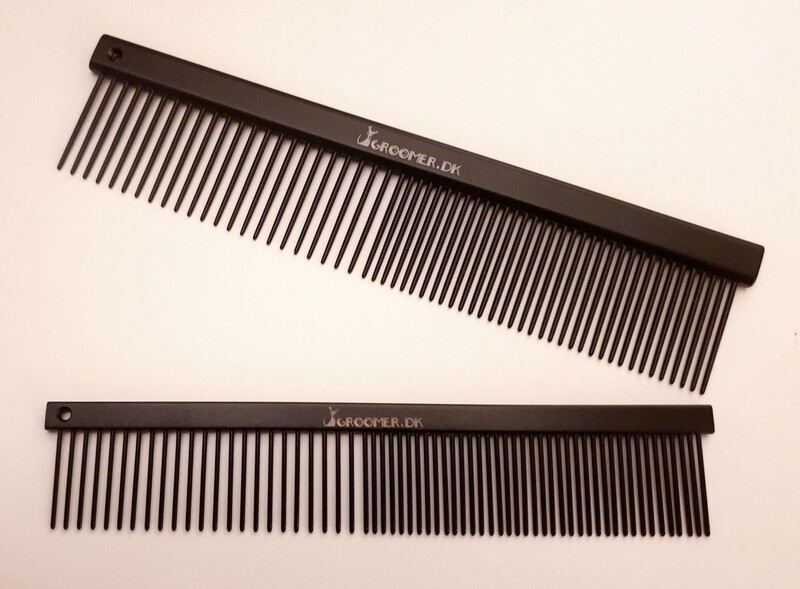 Antistatic smooth comb, teflon coated