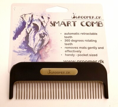 Smart comb with retractable pins