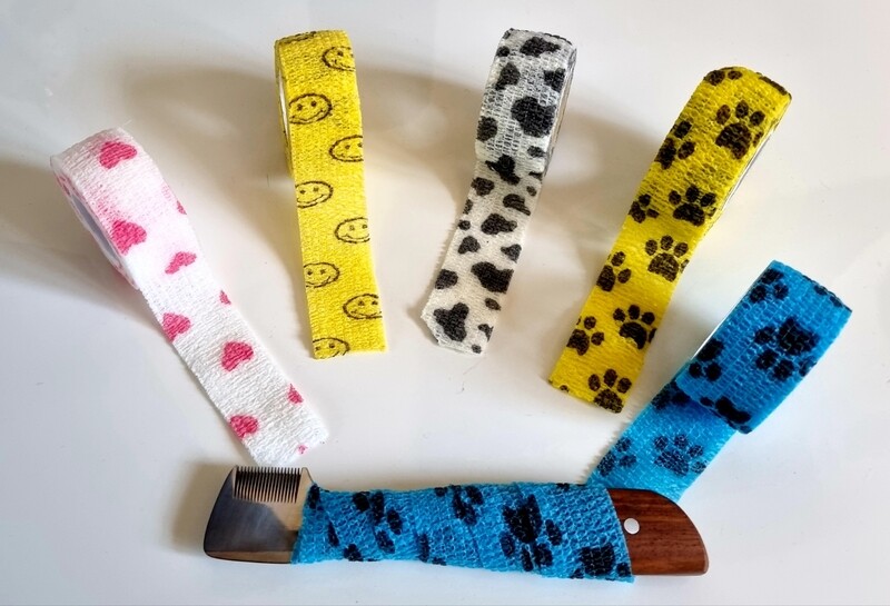 Wrap for soft grip, customised 2.5cm