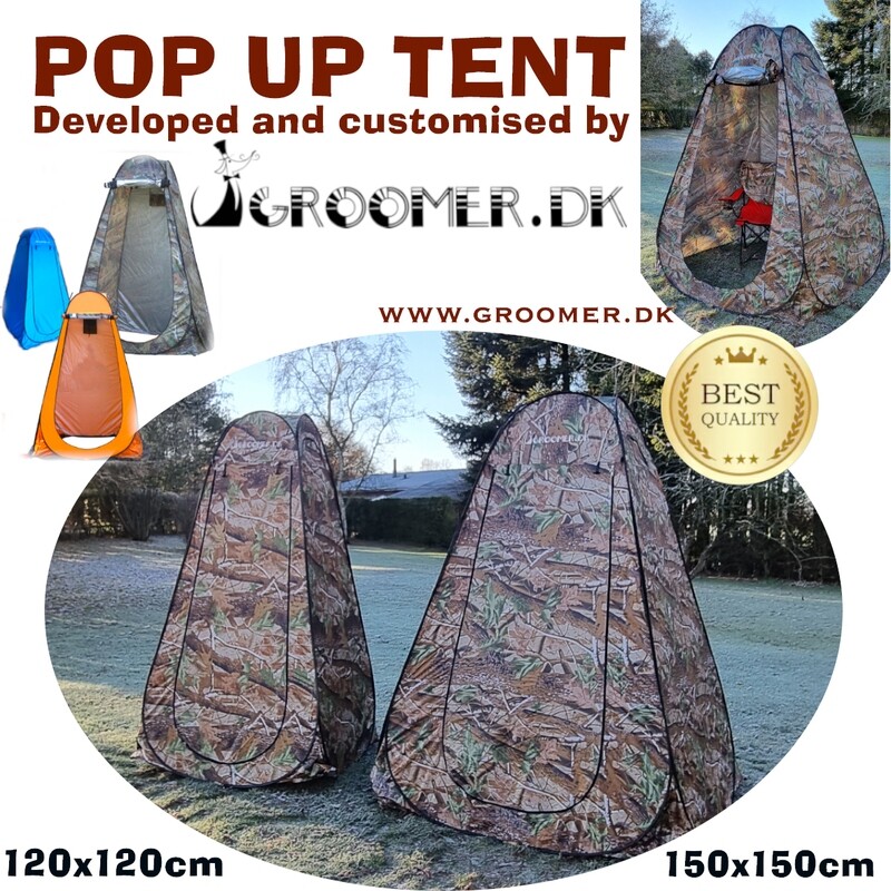 POP UP TENT (brand Groomer.dk)