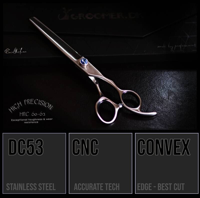 Scissors BLUE STONE THINNERS professional 7"