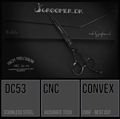 Scissors BLACK SWAN perfection STRAIGHT 6.5"