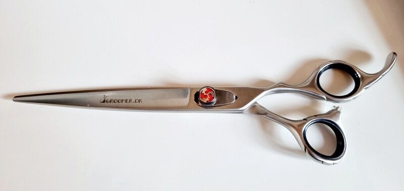 Scissors RED STONE STRAIGHT 7.5&quot;