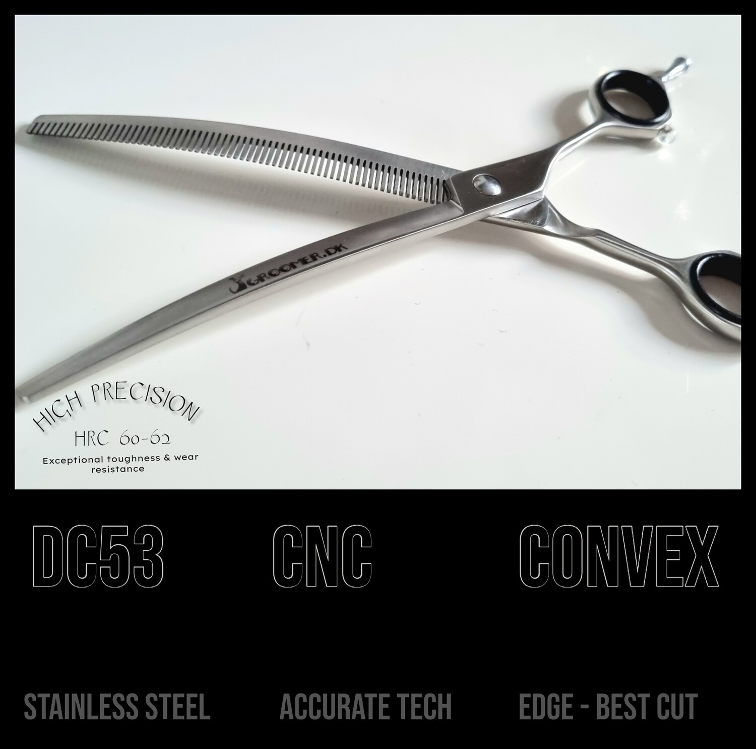 Scissors CURVED THINNERS professional 7.5"