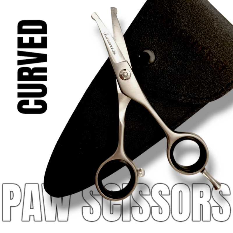 PAW SCISSORS CURVED 4.5"