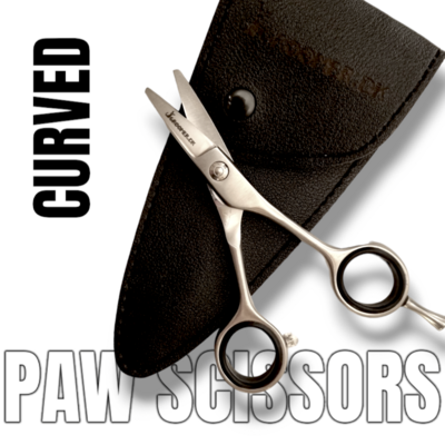 PAW SCISSORS CURVED 4.5"