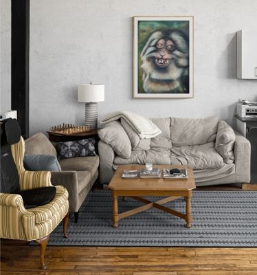 XINGXING MONKEY, signed poster 50x70cm