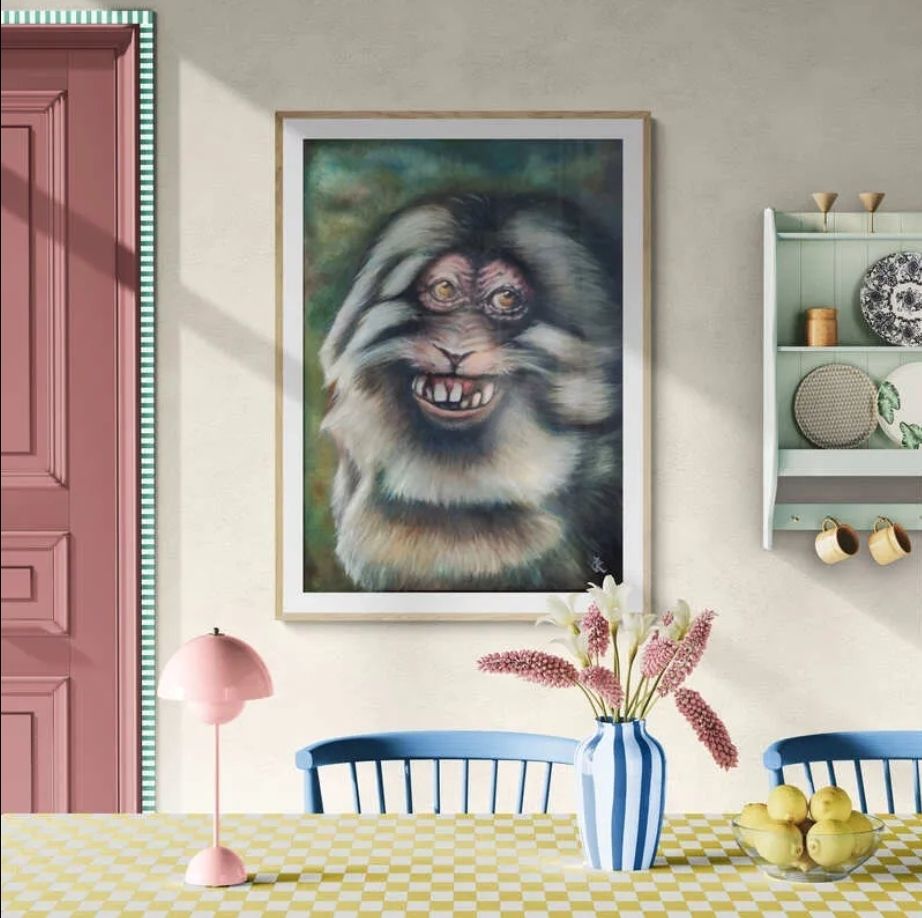 XINGXING MONKEY, signed poster 50x70cm