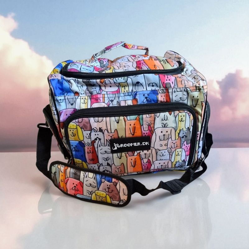 TRENDY SMART BAG "FUNNY DOGS"/ Travelling bag NEW!