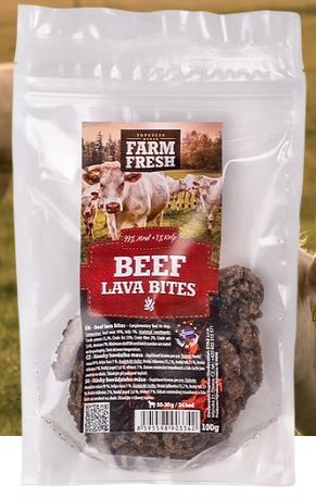 BEEF LAVA BITES, 250g