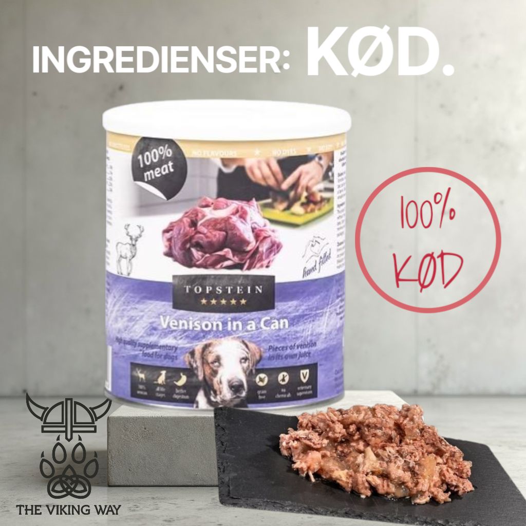 VENISON IN A CAN - 100% meat, 800g