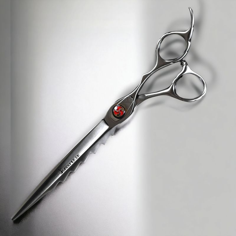 Scissors SILVER SHARK professional STRAIGHT