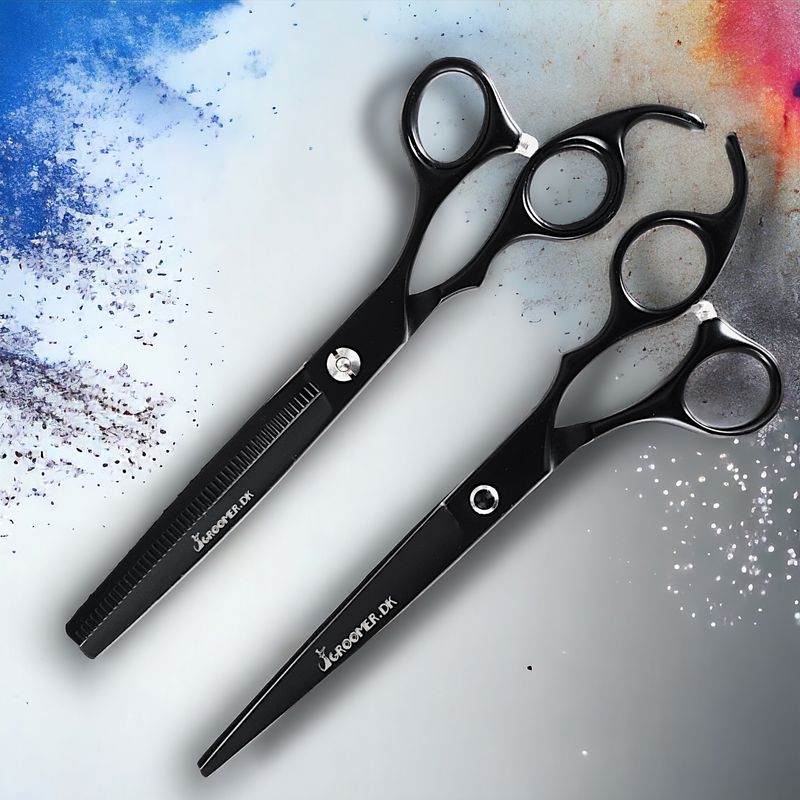 Scissors BLACK SATIN BASIC SET