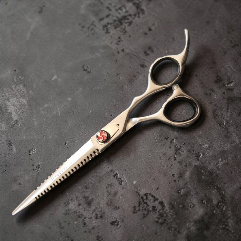 Scissors FISH BONE professional STRAIGHT