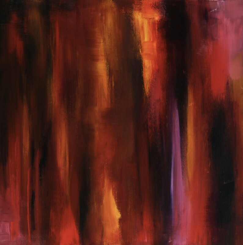 &quot;In The Beginning&quot; - Medium Abstract Acrylic Painting - 24&quot;x24&quot;